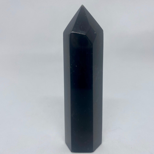 Black Obsidian Crystal Generator Point-1.4