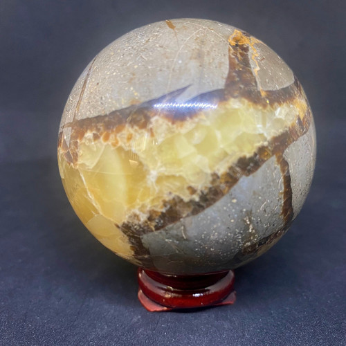 Septarian Sphere(With Stand)-1.3