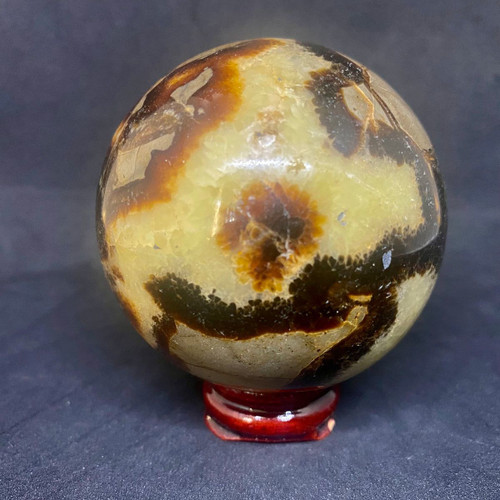 Septarian Crystal Sphere(With Stand)-1.3