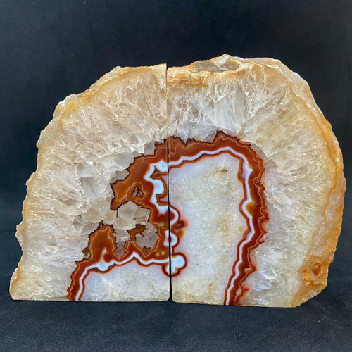 Agate Bookends-3.9