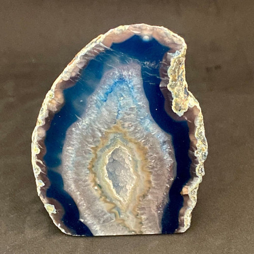 Agate Base Cut Geode Crystal - 53.5 Agate Base Cut Geode Crystal - 53.5
