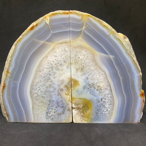 Agate Crystal Bookends-3.33