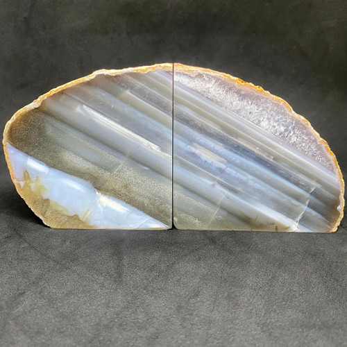 Agate Crystal Bookends #3.34