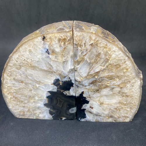 Agate Crystal Bookends #3.53 Agate Crystal Bookends #3.53