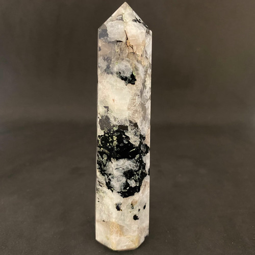 Rainbow Moonstone Crystal Tower Obelisk (Large) #1.8