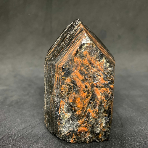 Black Tourmaline with Red Hematite Generator-1.1 Black Tourmaline with Red Hematite Generator-1.1