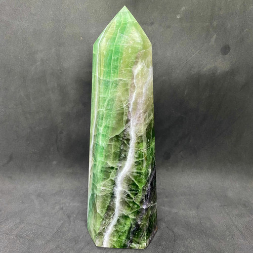 Fluorite Crystal Generator Point ( extra large )-1.84     1.842kg