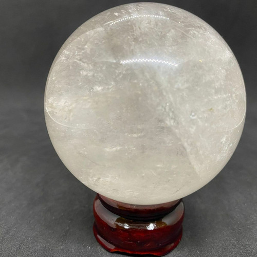 Clear Quartz Crystal Sphere (with stand)-1.7