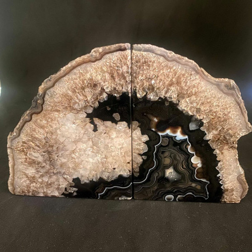 Agate Bookends-4.5 Agate Bookends-4.5