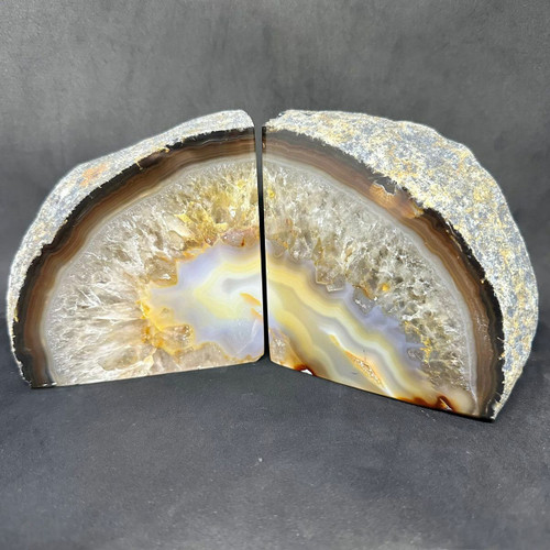 Agate Bookends-4.40 Agate Bookends-4.40