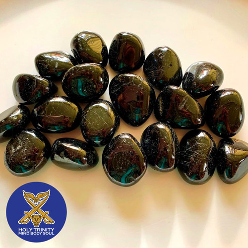 Tourmaline Black A Grade Tumbled Tourmaline Black A Grade Tumbled