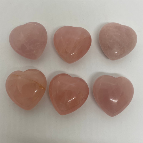 Rose Quartz Crystal Heart