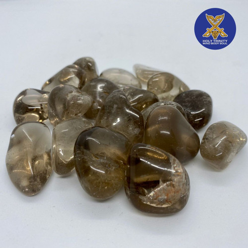 Smoky Quartz A Grade Tumbled Stone -Brazil