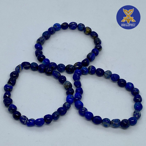 Lapis Lazuli Nugget Bracelet-1