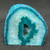 Agate Base Cut Geode Crystal-52.47