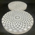 Sunflower selenite charging plate showing natural stone variation
