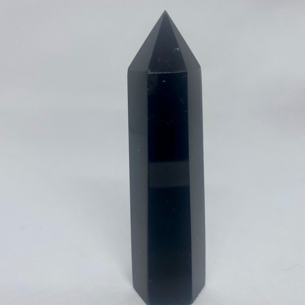 Black Obsidian Crystal Generator Point-1.3