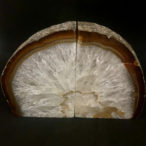 Agate Bookends-4.8