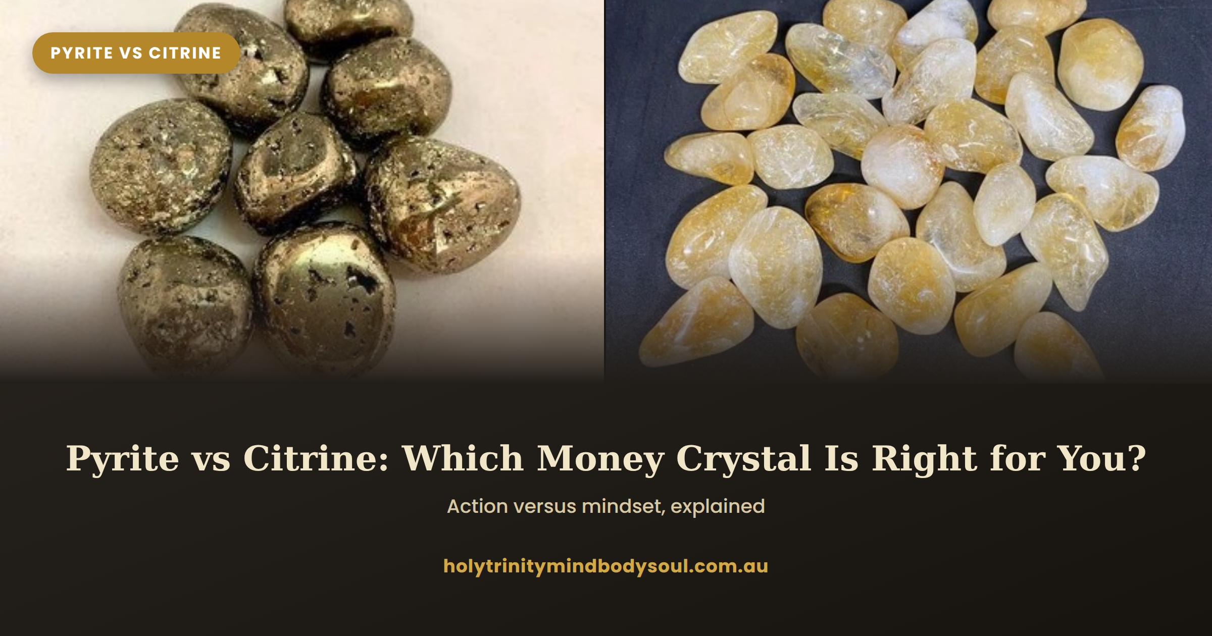 Pyrite vs Citrine: Which Money Crystal Is Right for You?