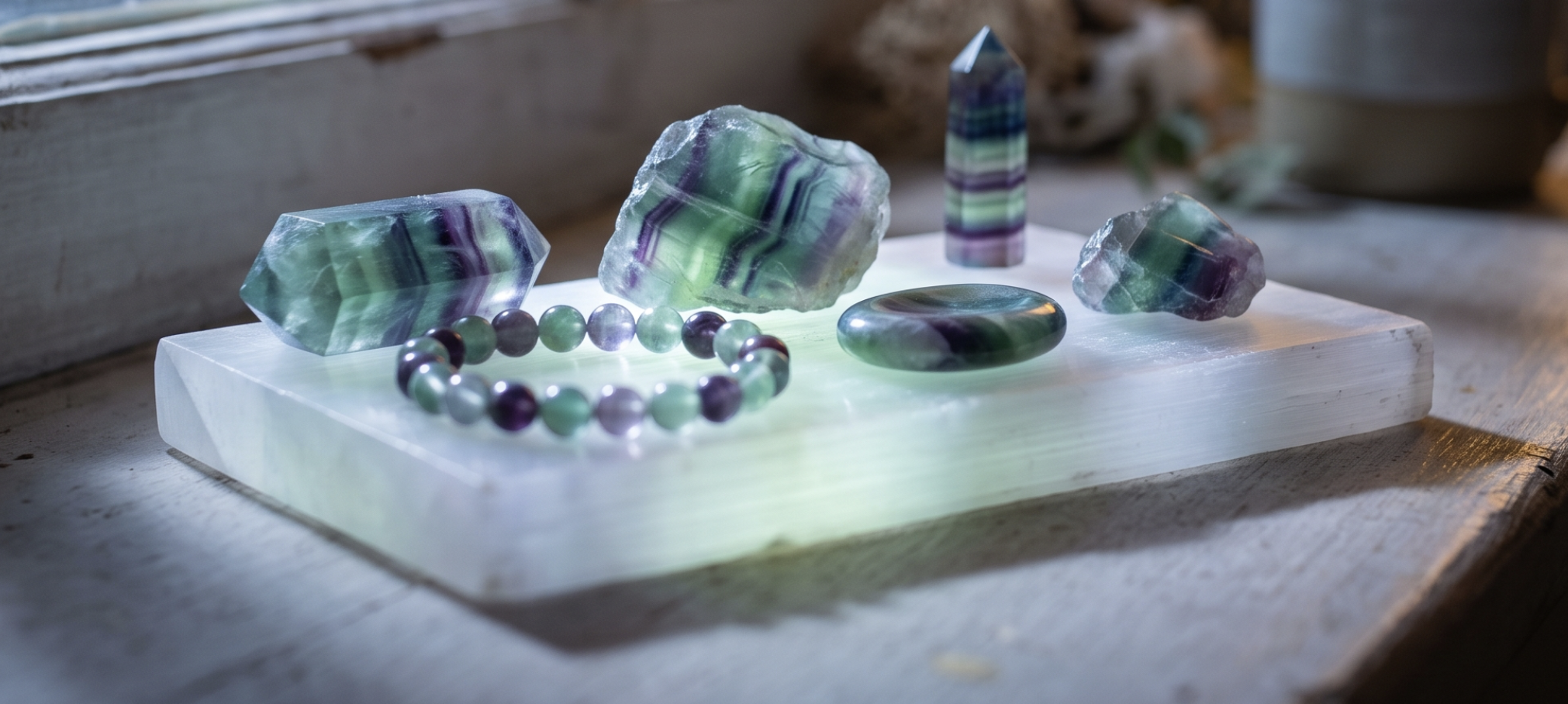 How to Cleanse and Charge Fluorite (Without Damaging It)