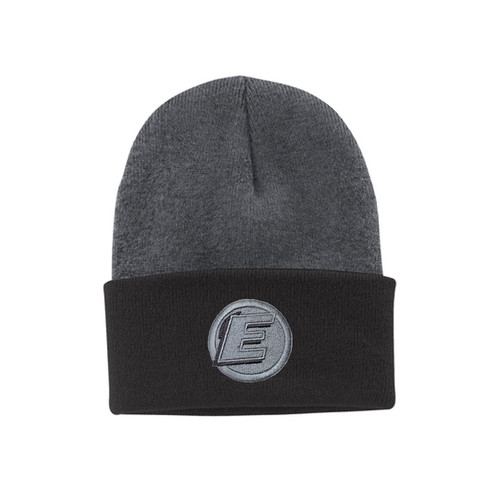 Gray/Black Winter Stocking Cap