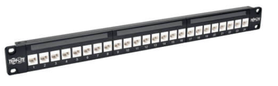 24 Port Cat6, Feedthru, Rack Mount Patch Panell - The Systems Depot Inc ...