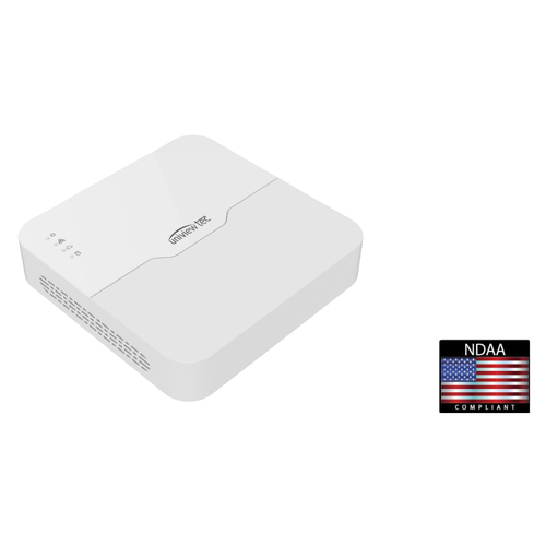 Uniview Tec NR081XP 8CH, 8 PoE, 4K Resolution, H.265 NVR
