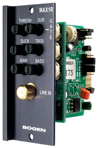 Bogen MAX1R Mono Auxiliary Advanced Input Module