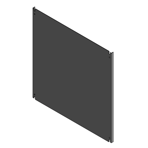 Mier BW-124PO Removable Metal Back Panel for BW-124 Series Outdoor Electrical Enclosures