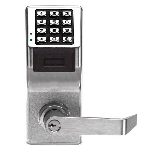 Alarm Lock PDL6200/26D Trilogy Networx Digital Lock w/built-in Prox ID Card Reader, Satin Chrome