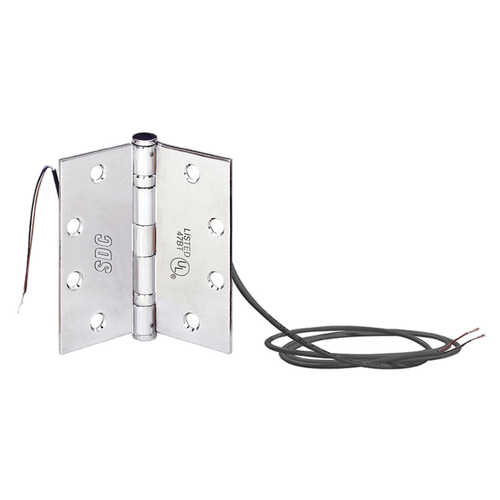SDC PTH-4Q Four (4) Conductor Power Transfer Hinge, 626 Dull Chrome