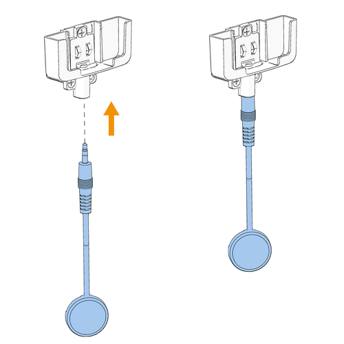 DSC PGP-WT-PRB Water Tile Accessory Kit, Wall Mount and Sensor Probe