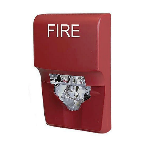 Kidde EG1VRF Genesis EG1 Series Wall Mount Strobe, Selectable Candela, FIRE, Red