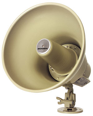 Bogen SPT30A Horn Loudspeaker, 30 Watt, Weatherproof