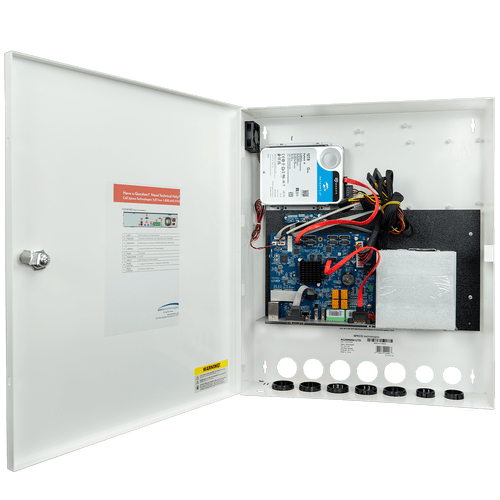 Speco N32WNRN2TB 4K 32 Channel Facial Recognition, NDAA Compliant Wall Mount NVR, 2TB