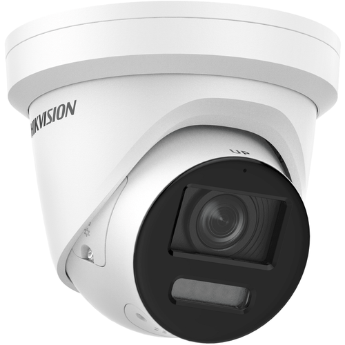 Hikvision DS-2CD2387G2-LSU/SL 8 MP ColorVu Strobe Light & Audible Warning Fixed Turret Network Camera