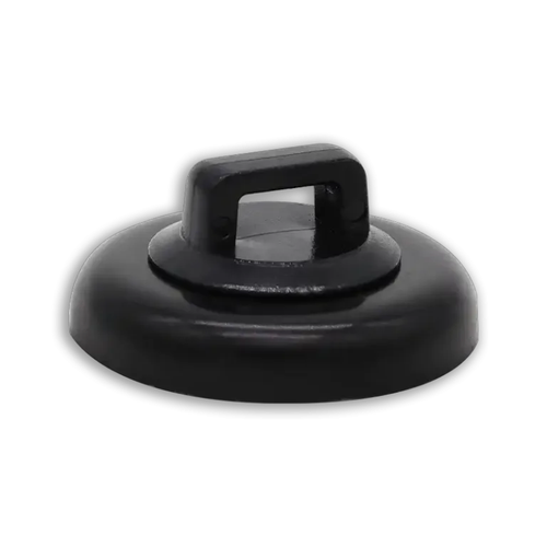 MagDaddy 62417-100 Large Magnetic Cable Tie Mount, Black, UL Listed 15lbs, 100 Pack