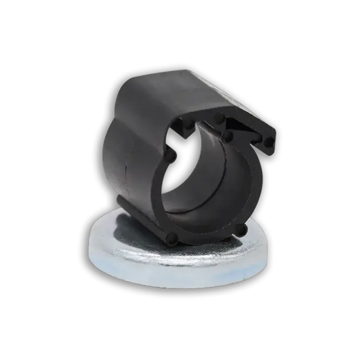 MagDaddy 62450-100 1/2in Magnetic Cable Clamp, Black, UL Listed 15lb, 100 Pack