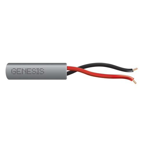 Genesis 21015809 22/2 Solid Unshielded Cable, Riser, CMR, 500' Speed Bag, Gray