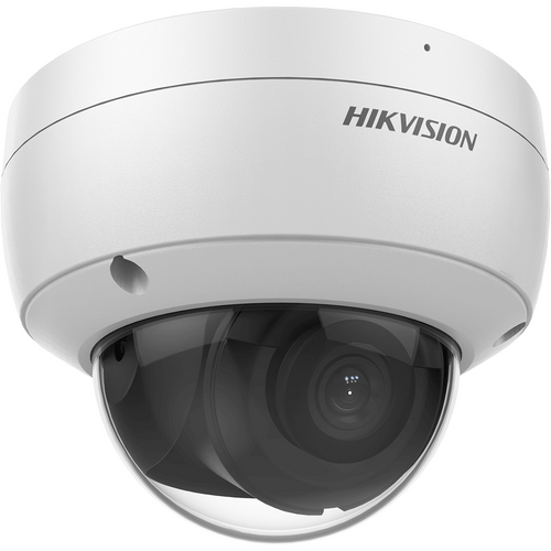Hikvision DS-2CD2143G2-IU (4mm) 4 MP AcuSense Built-In Mic Fixed Dome Network Camera, White