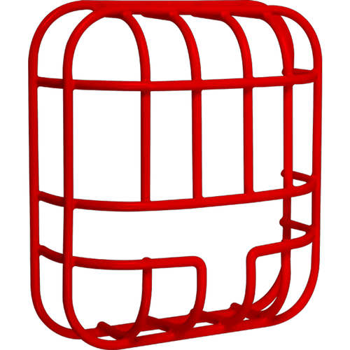 STI-9754-R Horn/Strobe/Speaker Damage Stopper, Wall Mounted - Red