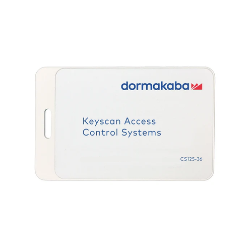 Keyscan CS125-36 Clamshell Proximity Card, 125 kHz, 36-Bit, 50 Pack
