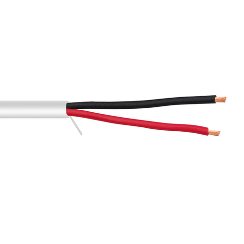 SCP 14/2 Stranded Plenum Security Alarm Cable, 1000' Spool, White