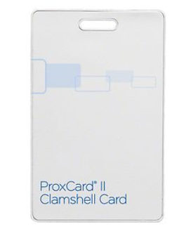 Keyscan HID-C1325 ProxCard II Standard Clamshell Prox Card, 36-Bit, 50 Pack