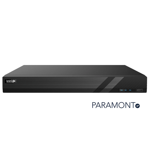 InVid Tech PN1A-16X16-2NH2 16 CH NVR with 16 Plug & Play Ports, 8TB