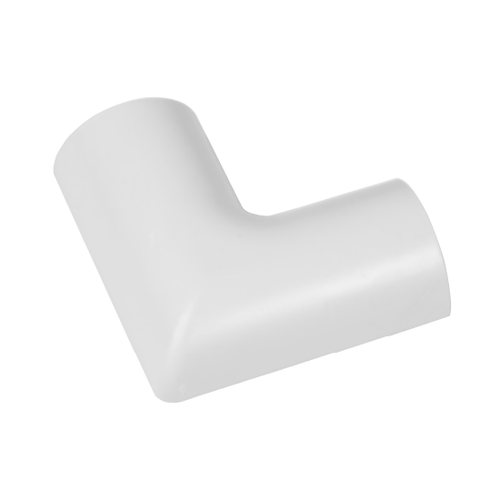 D-Line FLFB5025A 2x1 Maxi Raceway Clip-Over Flat Bend, Gray