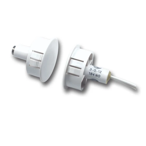 GRI 184-12WG-W 1in Steel Door Recessed Switch Set