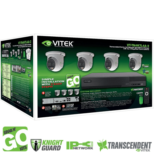 Vitek VT-TN4KTL48TA-2 4CH 4MP IP Surveillance Package