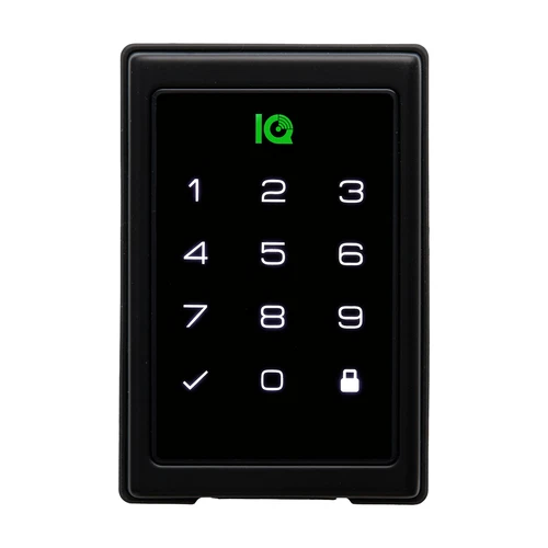 Qolsys IQDLK-PGONKT-MB IQ Lock Touch-PGP in Matte Black