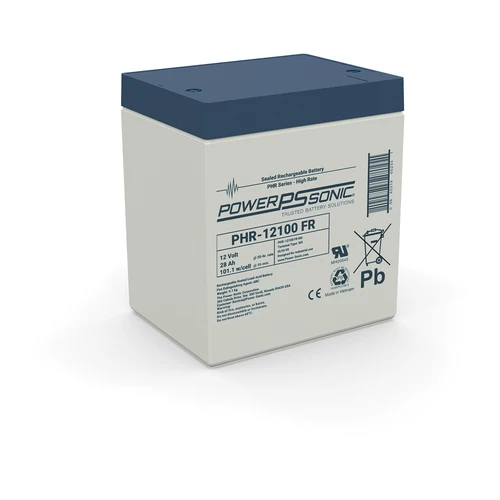 Power Sonic PHR-12100 FR High-Rate Sealed Lead-Acid (SLA) Battery